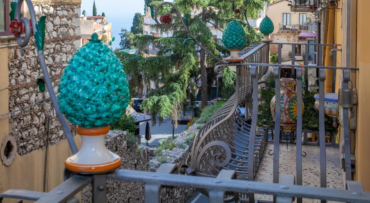 Ferienwohnung Casa Rosa Taormina Exterior foto