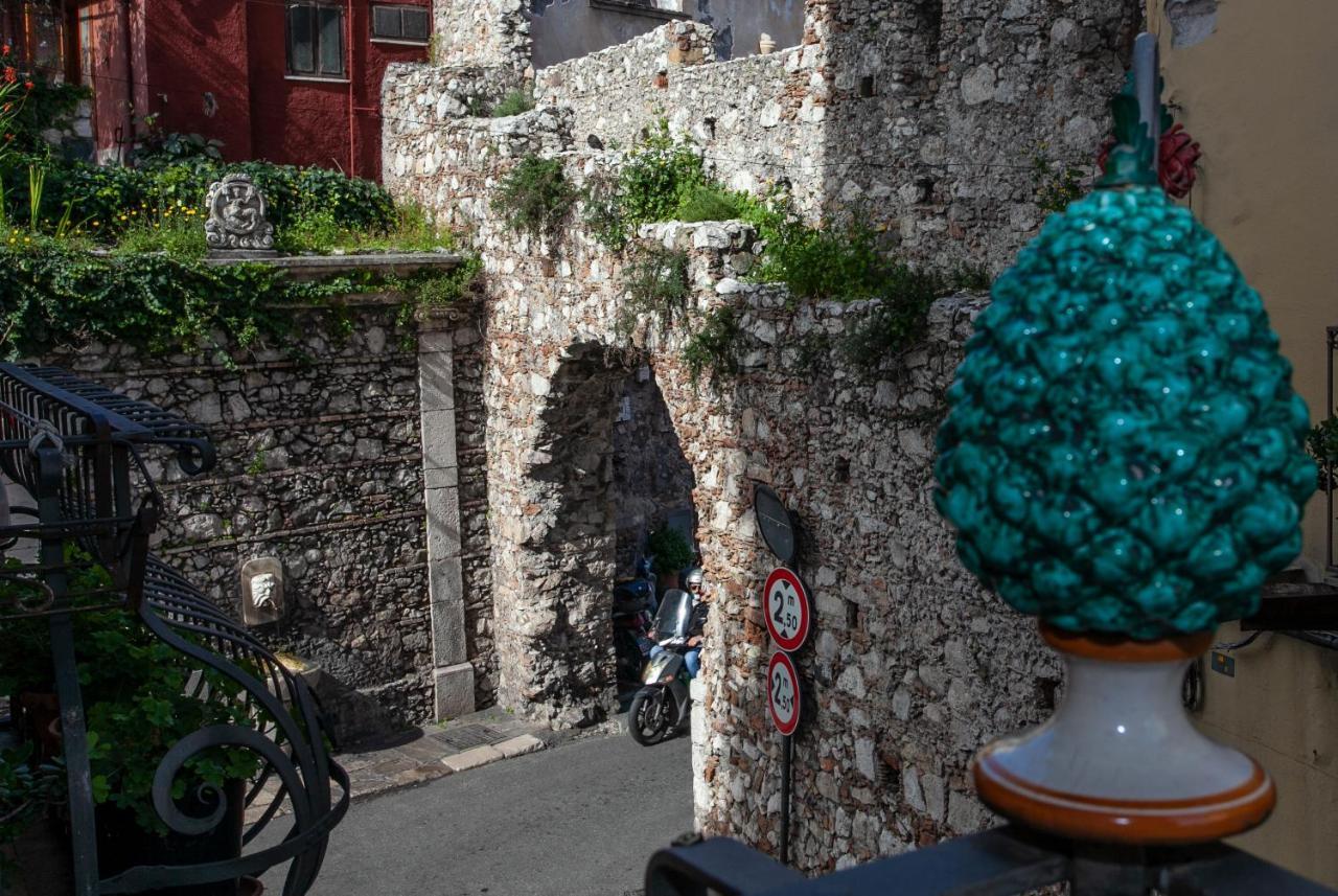 Ferienwohnung Casa Rosa Taormina Exterior foto